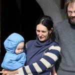 I gestori del rifugio Fontana del Thures - Foto M. Dematteis